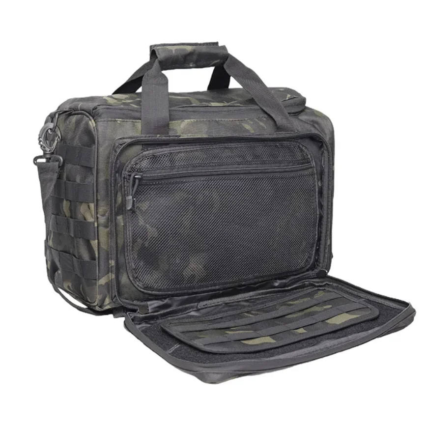 Outdoor Tactical Multifunctional Large Capacity Handbag Storage Military Fan Bag Handbag Shoulder