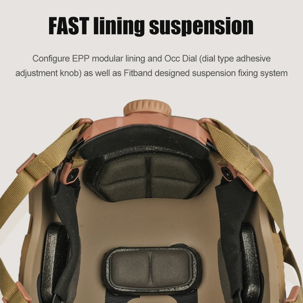 FASTSX High Cut Tactical Riot Helmet - 7mm Thick ABS Plastic | Premium Airsoft Gear, Civilian Protection