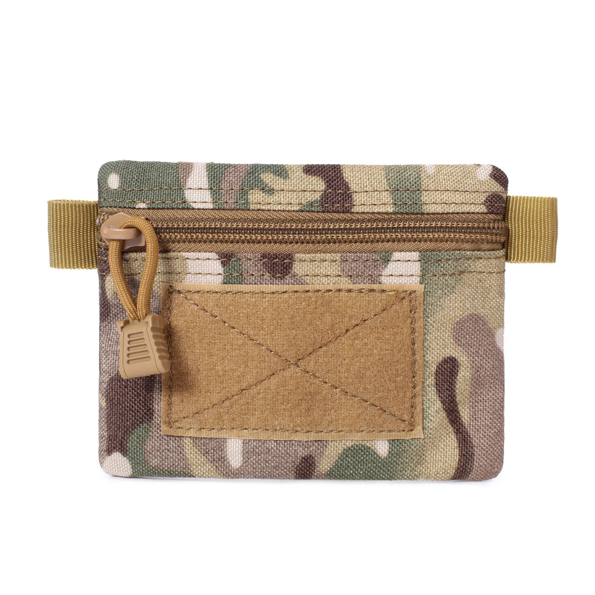 1000D Nylon Outdoor Camping EDC Molle Wallet Waterproof Portable Travel Zipper Waist Pouch for Camping Hiking Hunting EDC Pouch