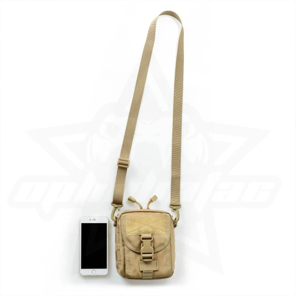 OPHIDIAN Multifunctional Handbag Outdoor Sports Backpack Durable Nylon Shoulder Messenger Bag Casual Men and Women Travel