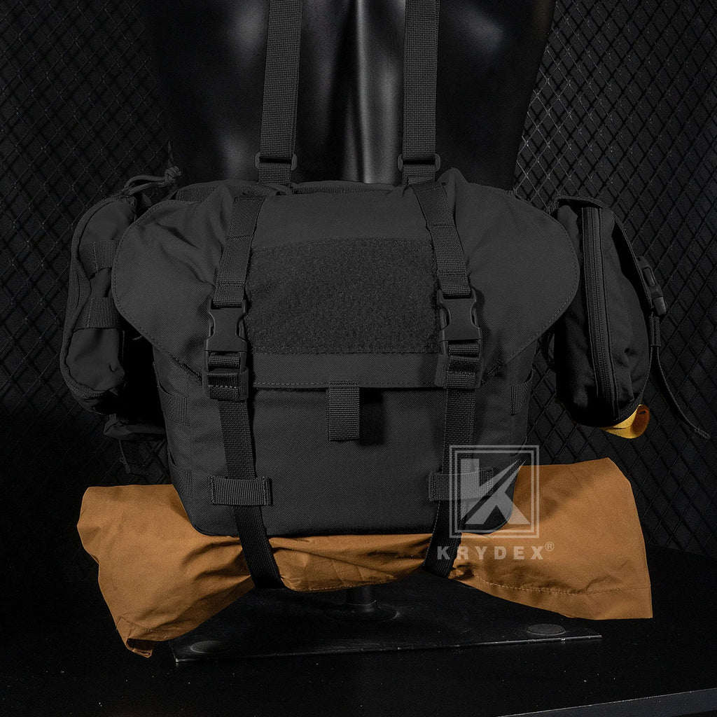 KRYDEX Tactical Jungle Butt Pouch MOLLE Waist Pack Suspender Outdoor Bag for Hunting Hiking Bushcraft Camping Range Gear