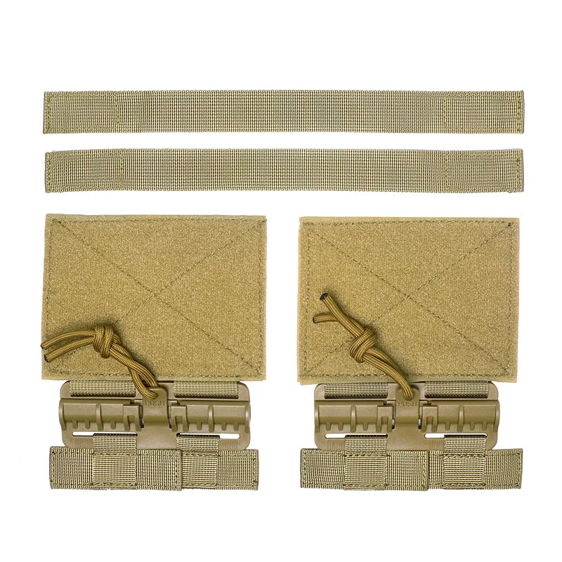 1PCS/2PCS Airsoft Tactical Vest Quick Removal Buckle Set Release Buckle Kit Hunting Vest Accessories