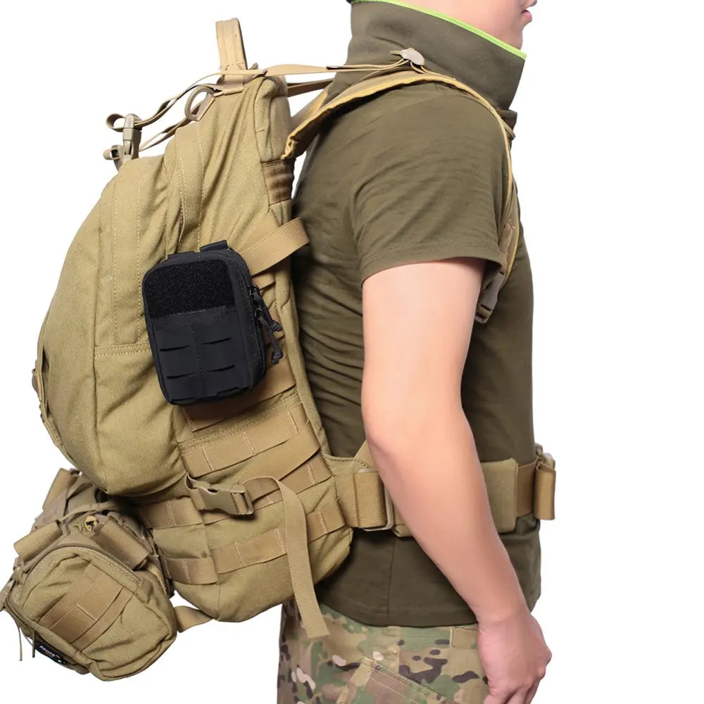 Molle Pouch Outdoor Hunting Survival First Aid Bag Small Utility Pouch  Multi-Purpose Waist Bag