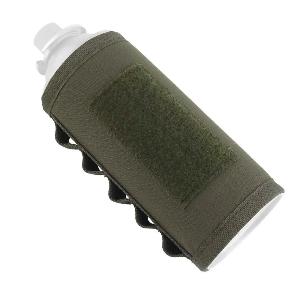 Outdoor Camping Hanging Long Gas Tank Holder Camouflage Picnic Gas Tank Storage Pouch