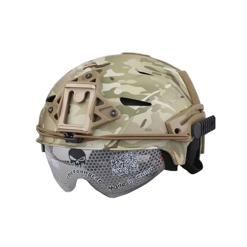 Emersongear EXF BUMP Protective Goggles Helmet Headwear Gear Guard Shooting Headwear Hunting Combat Hiking ABS