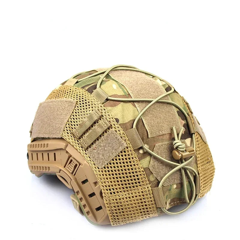 1PCS Tactical Helmet Cover for  Fast MH PJ BJ Helmet Airsoft Paintball Army Helmet Cover Military Accessories Cycling Net