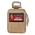 Mini Tactical Molle Utility Pouch Multi-Functional EDC Accessory Bag with Hook-and-Loop for Hunting and Camping