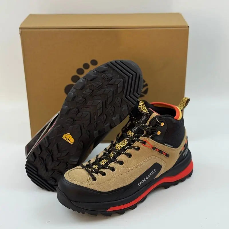 Classic Brand Comfortable Anti Slip Mountain Climbing Boots Top Quality Wearable Trekking Sneakers Spring/Autumn Hunting Shoe