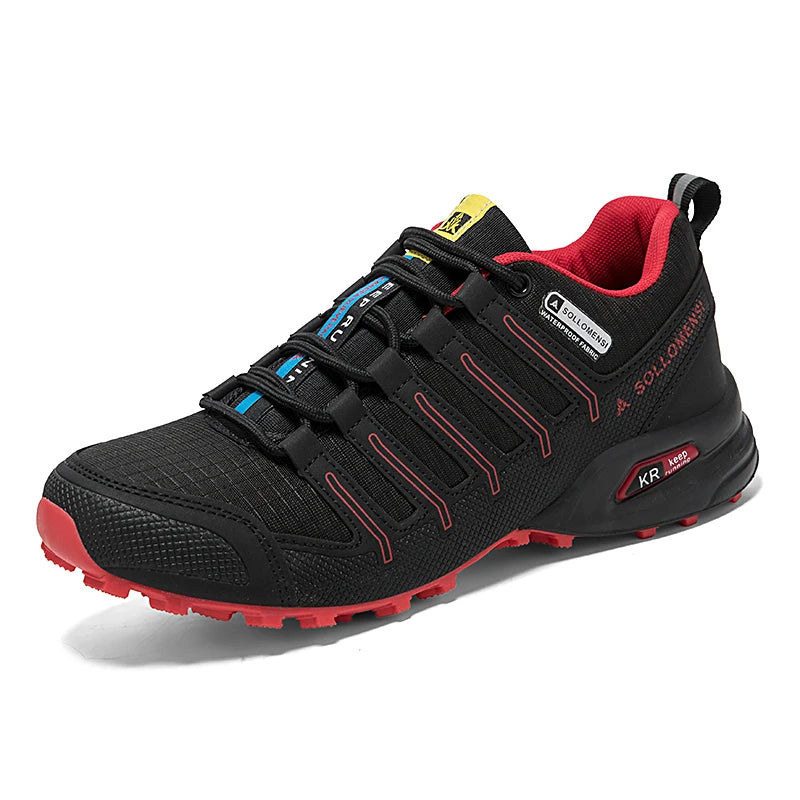 YUYIN Men's Hiking Shoes Waterproof Non-slip All-terrain Sports Hiking Camping Hunting Tactical Training Shoes Cycling Shoes