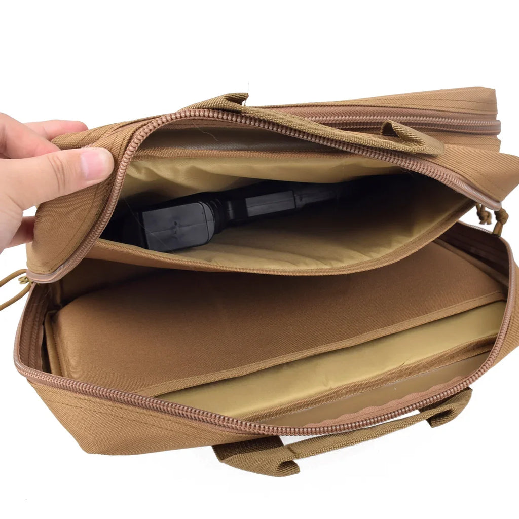 Tactical Hunting Bag Portable Storage Dual Bag Case Durable Waterproof Tool Bags With 600D Nylon And Soft Padding