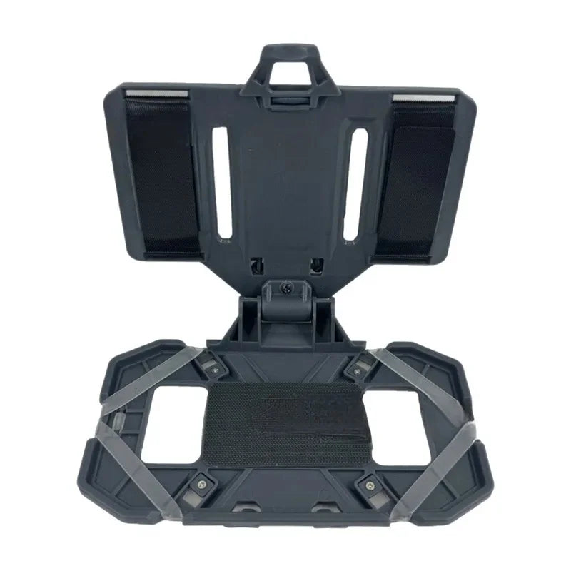 Tactical MOLLE Admin Panel Foldable Phone GPS Holder Chest Rig Vest Accessory For Hunting Airsoft Outdoor