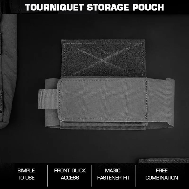 Tourniquet storage bag, outdoor life scissors bag, multifunctional tool and miscellaneous storage bag