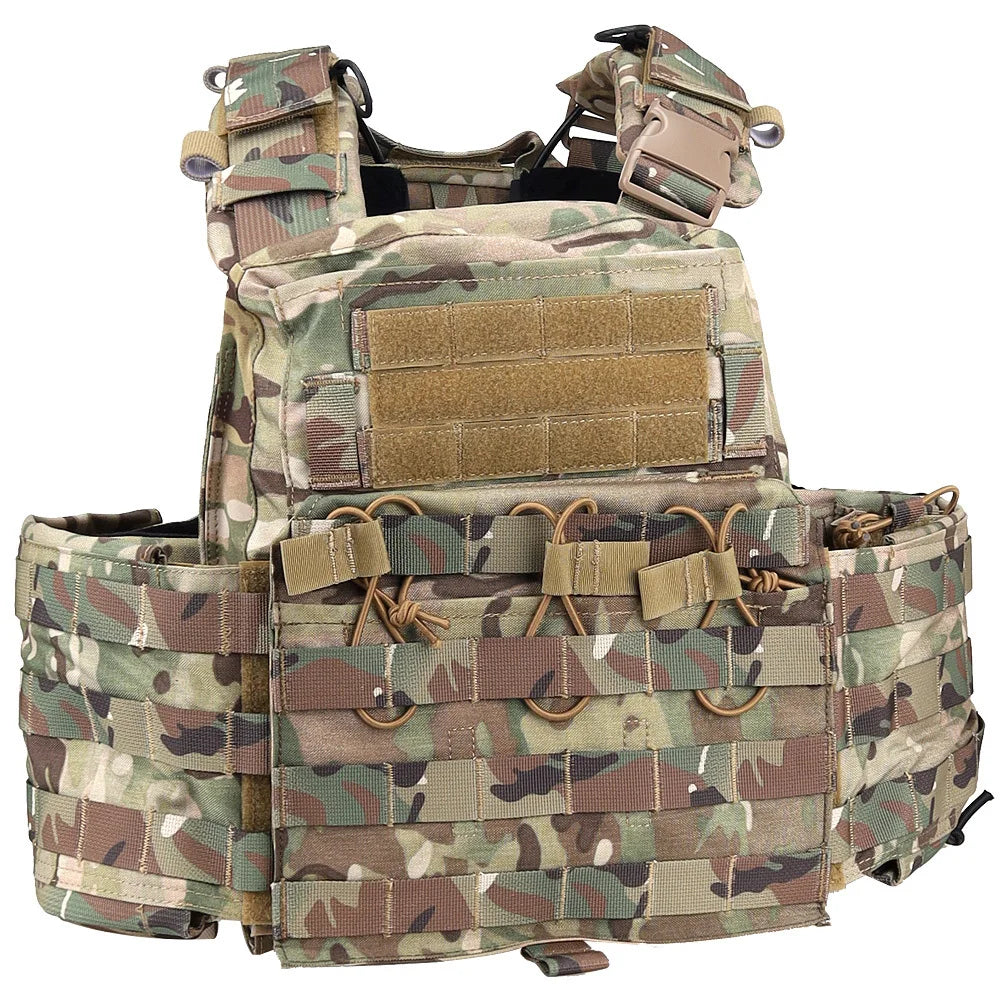 Tactical CPC Vest Cherry Plate Carrier Body Armor Molle Quick Release Cummerbund Combat Protective Airsoft Hunting Accessory