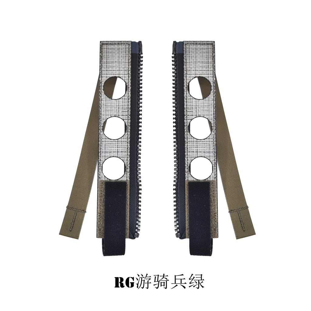 【Tactical Raiders】VA-002 FERRO Style Back Panel MOLLE Zipp Back Panel Bag Adapter for FCSK Molle