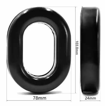 Gel Ear Seals Ear Pads Cushions for David Clark Replacement Gel Earpads Ear Cup for H10-60 H10-20 H10-76 H10-30 H10-13S，Rugged