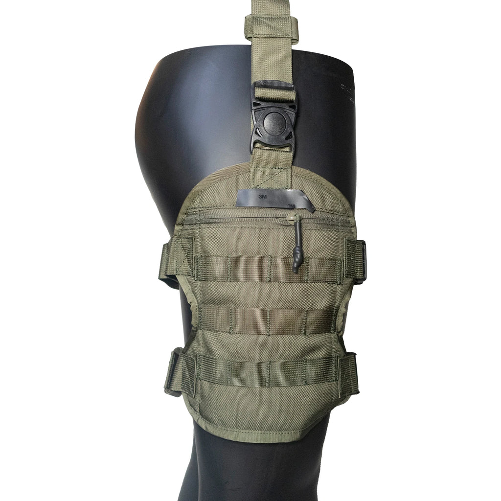 Tactical Drop Leg Platform Bag Adjustable MOLLE Thigh Rig Holster Pouch Outdoor Hunting Combat Leg Panel Utility Carry Pack