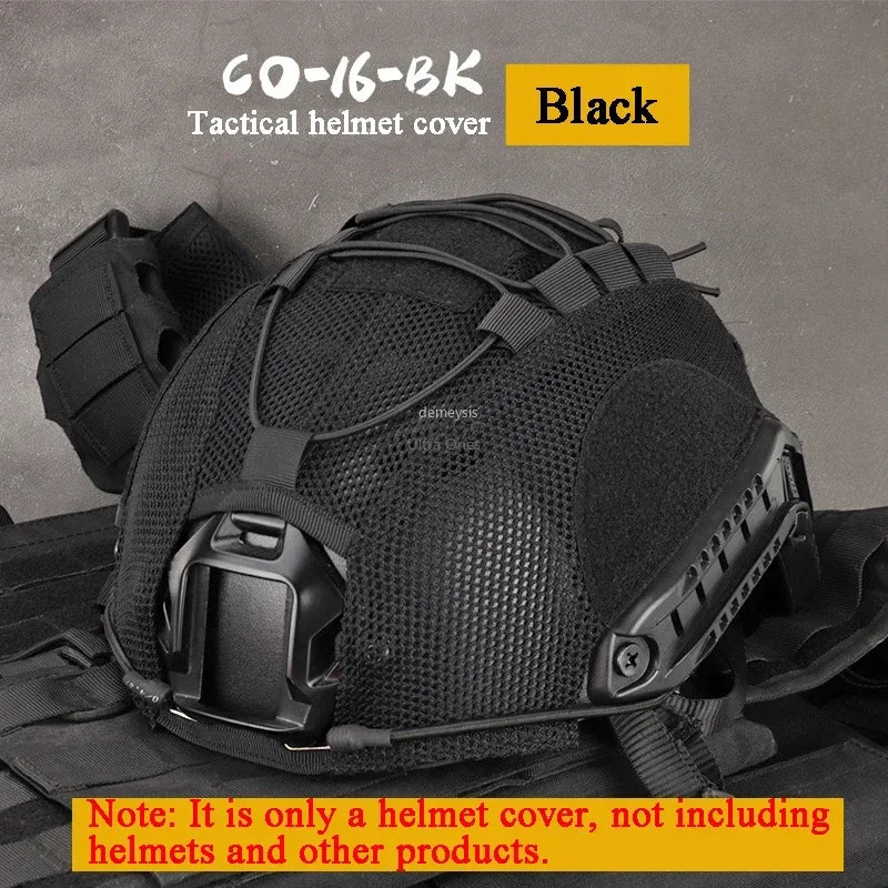 Tactical Helmet Cover for Fast Helmets Accessories Airsoft Paintball Hunting Shooting CS Game