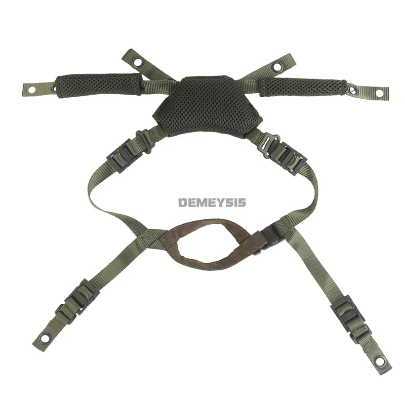 Tactical Wendy Helmet Suspension System Soft Inner Pads Kits Adjustable Helmets Chin Strap for Wendy Helmets Accessories