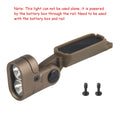 Tactical Helmet Modular Integrated ARC Rail Light for Modular ARC Rail 2 Mode IR/White LED Flashlight Fast Helmet Accessories