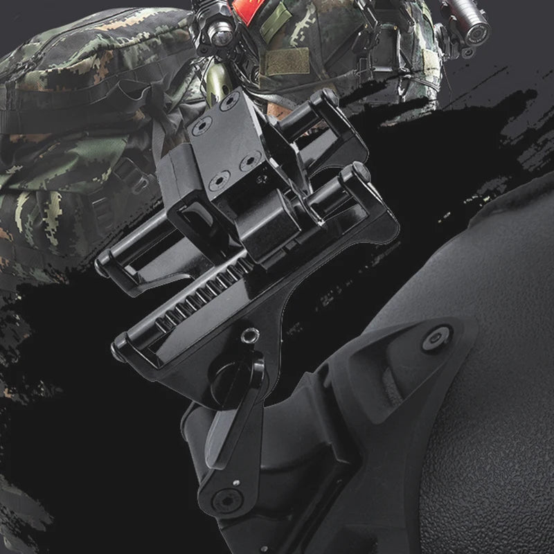 BOOIU Tactical Helmets Night Vision Bracket for NVG PVS-14/PVS-7 Fast MICH Helmet Mount Accessories  Tactical Equipment
