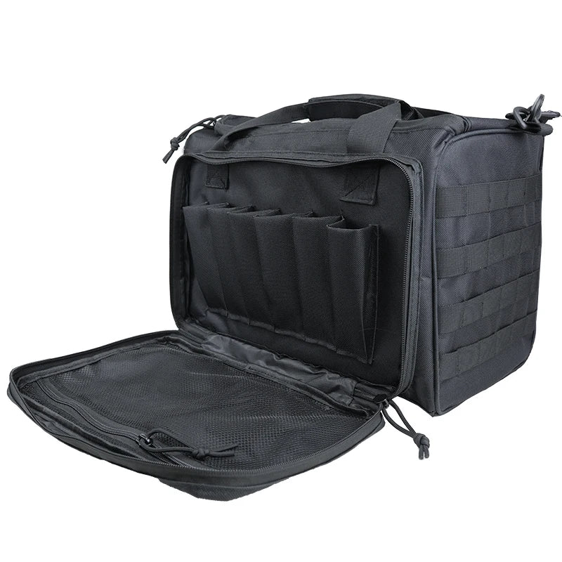 Tactical Bag Hunting Accessories Nylon Shooting Pistol Gun Bag Outdoor Sport Hiking Camping Shoulder Bag