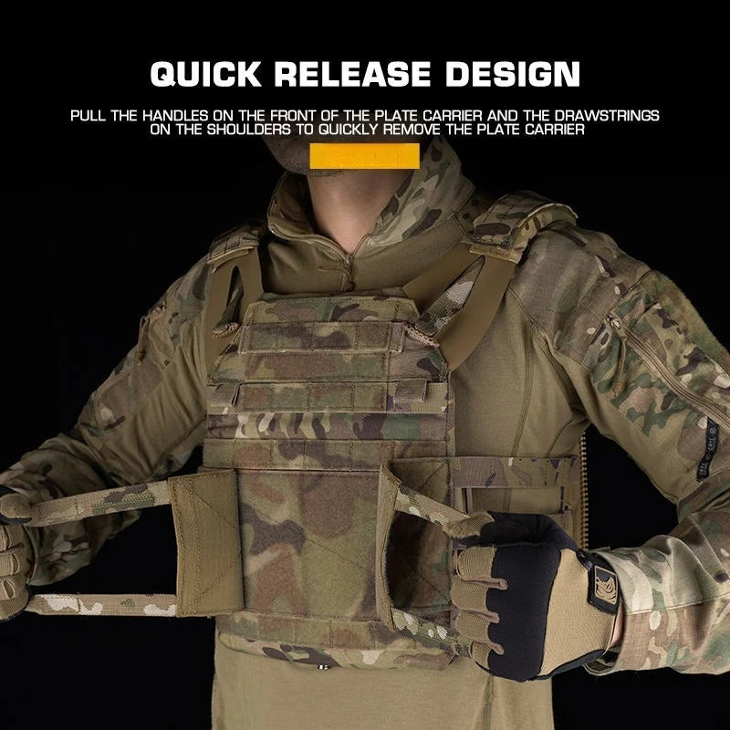 Tactical JPC 2 Vest Breathable Jumper Plate Carrier JPC 2.0 Molle Ranger Green Hunting Vests Airsoft Chest Rig Accessories