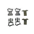 10L Tactical Assault Pack Molle Vest & Backpack 2-in-1 Lightweight EDC Outdoor