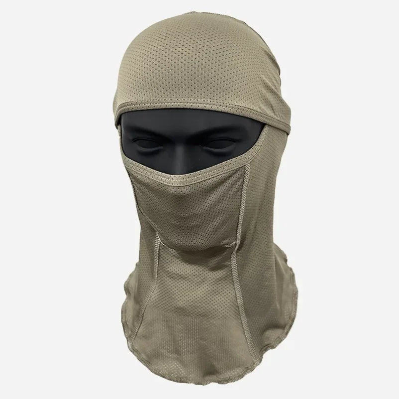 The New Generation Of High-elasticity Breathable Comfortable Tactical Headgear Outdoor Sports Full Face Mask