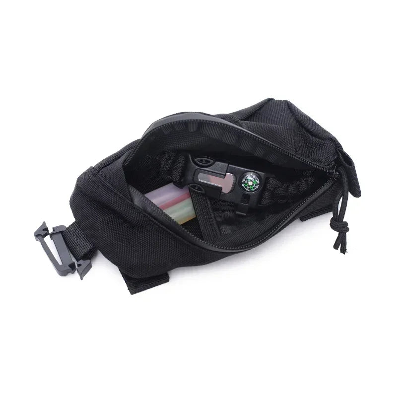 Tactical Molle Bag Backpack Shoulder Strap Accessory Pouch Multifunctional Hunting EDC Tool Pockets Small Compact Pouch