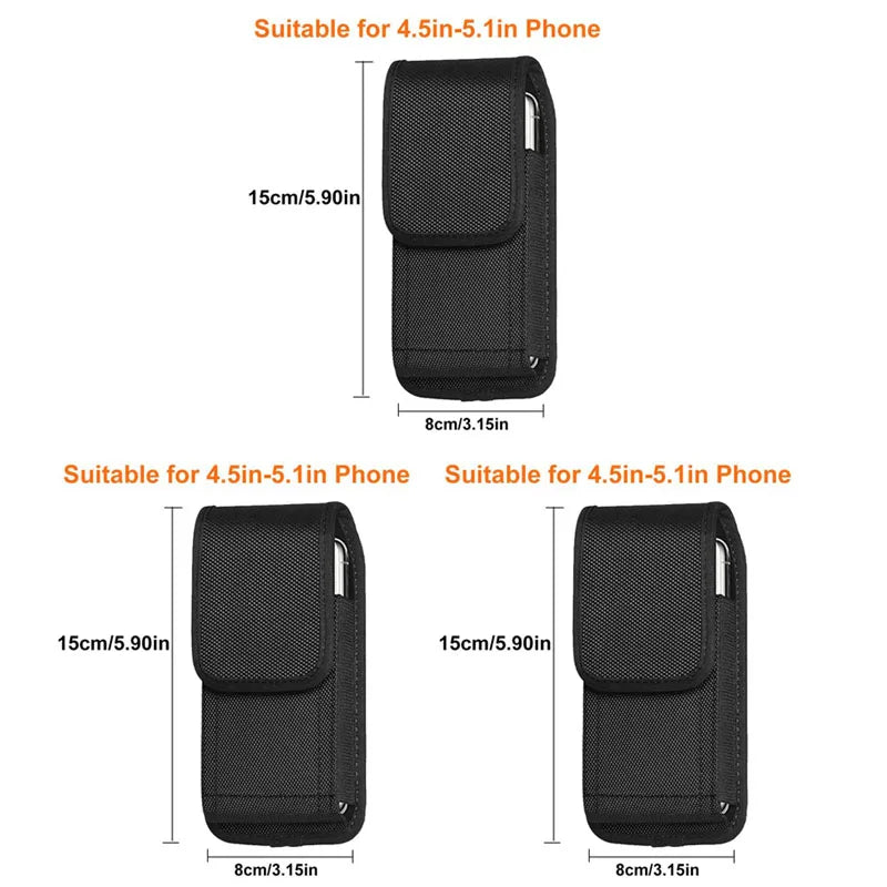 1/2/3/4pcs Tactical Molle Phone Pouch Outdoor Sports Waist Fanny Pack Mobile Phone Case Hunting Belt Waist Bags