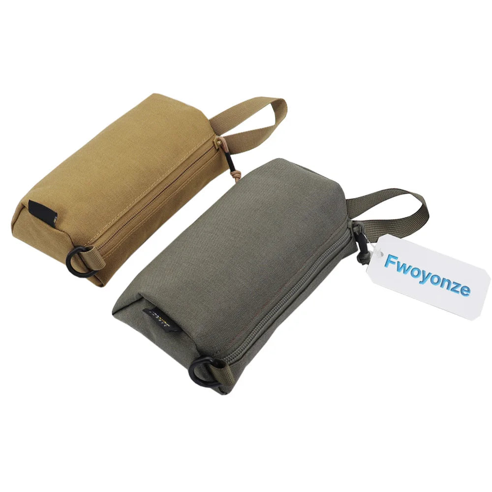 Fwoyonze Outdoor Toiletries Storage Pouch Undries Bag For Multifunctional Tools Tactical Running Portable EDC Tool Storage Bag
