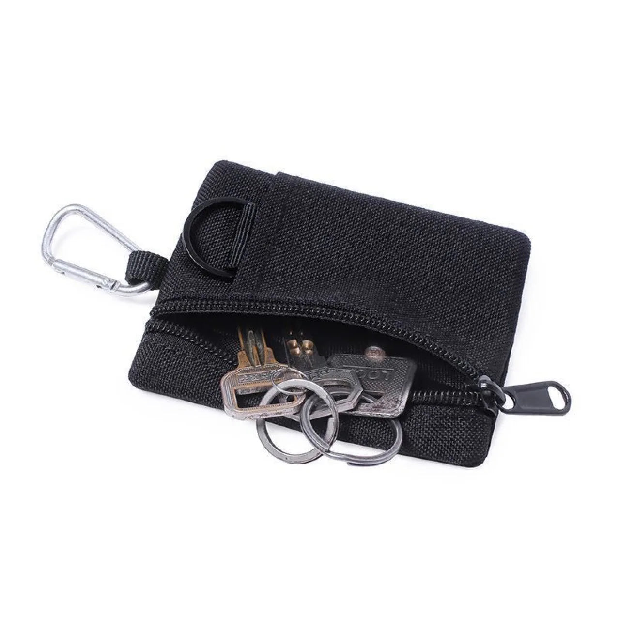 Simple Outdoor Tactical Key Bag Zipper Coin Purse Headphones Storage Card Bag Small Wallet Mini Tools Bag