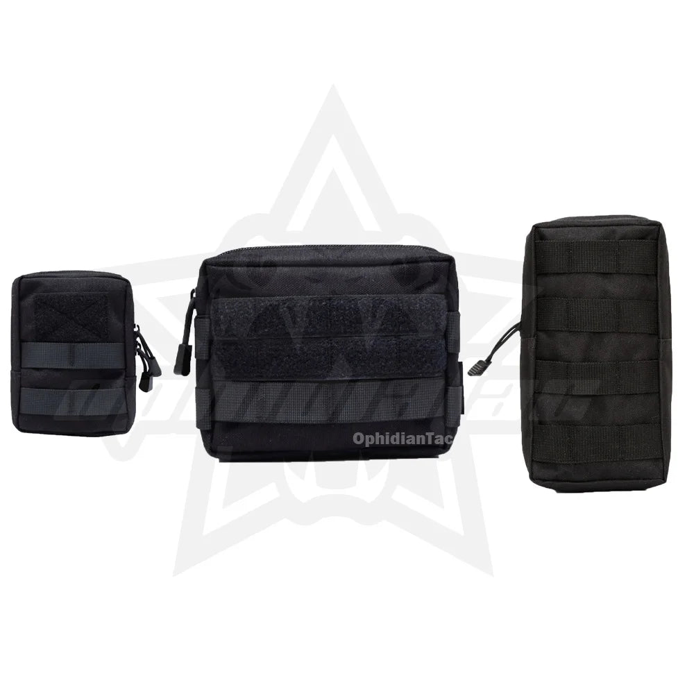 OPHIDIAN  EDC Accessory Kit Multi-Combination Toolkit MOLLE Organizer Multi-Functional Belt Pouch