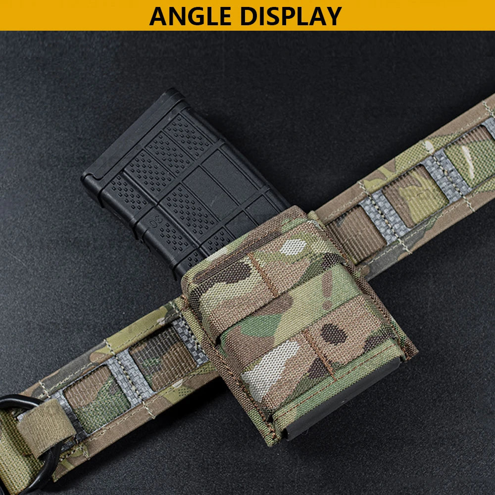FAST 5.56 Single Mag Pouch Tactical Mag Holster Pouches Molle System Air Soft  Holder Bag Hunting Gear M4 AR15 Accessories