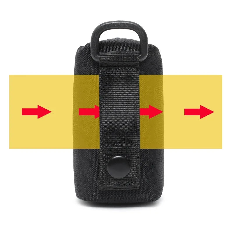 Tactical Outdoor Belt Waist Pack Storage Bag Key Organizer Portable Mini Molle Pouch Men Coin Purse Hiking Camping EDC Tool Kit