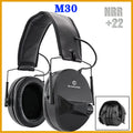 EARMOR M30 Electronic Ear Protection for Shooting Range with Sound Amplification Noise Reduction,Earmuffs for Hunting Gun Range