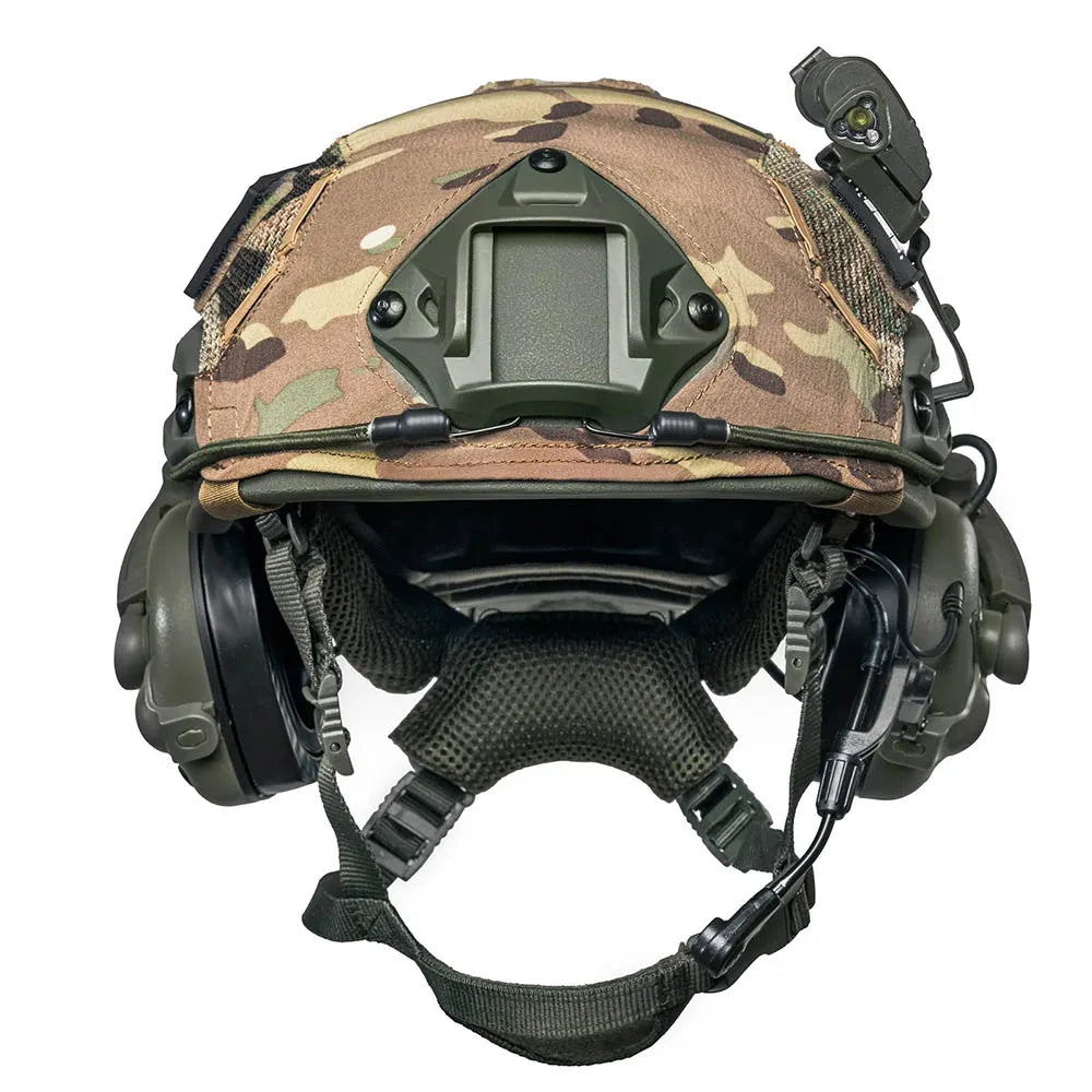 5-Piece FAST Tactical Helmet Set Modular Head Protective Gear Impact‑Resistant Bump Helmet for Airsoft Paintball Wargame Cosplay