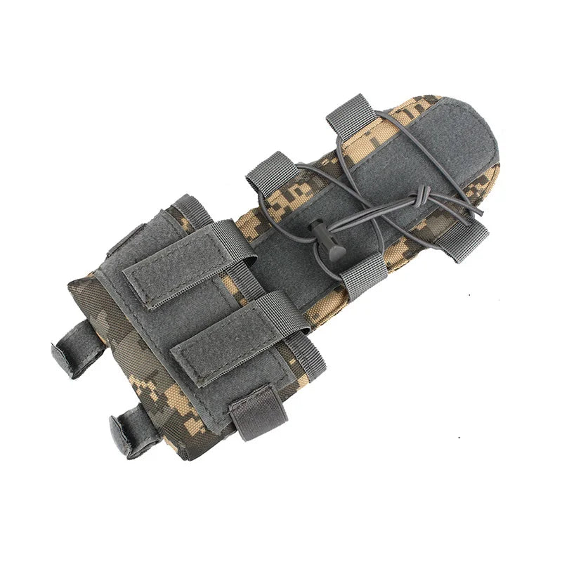 Tactical FAST Helmet Cover Pouch Removable MK2 Battery Case Helmet Airsoft Hunting Camo Counterweight Bag