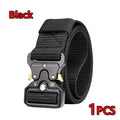 Best Men's Tactical Belt Versatile Outdoor Hunting Canvas Belt Golf Combat Survival High Quality Canvas Nylon Sport Belt for Man