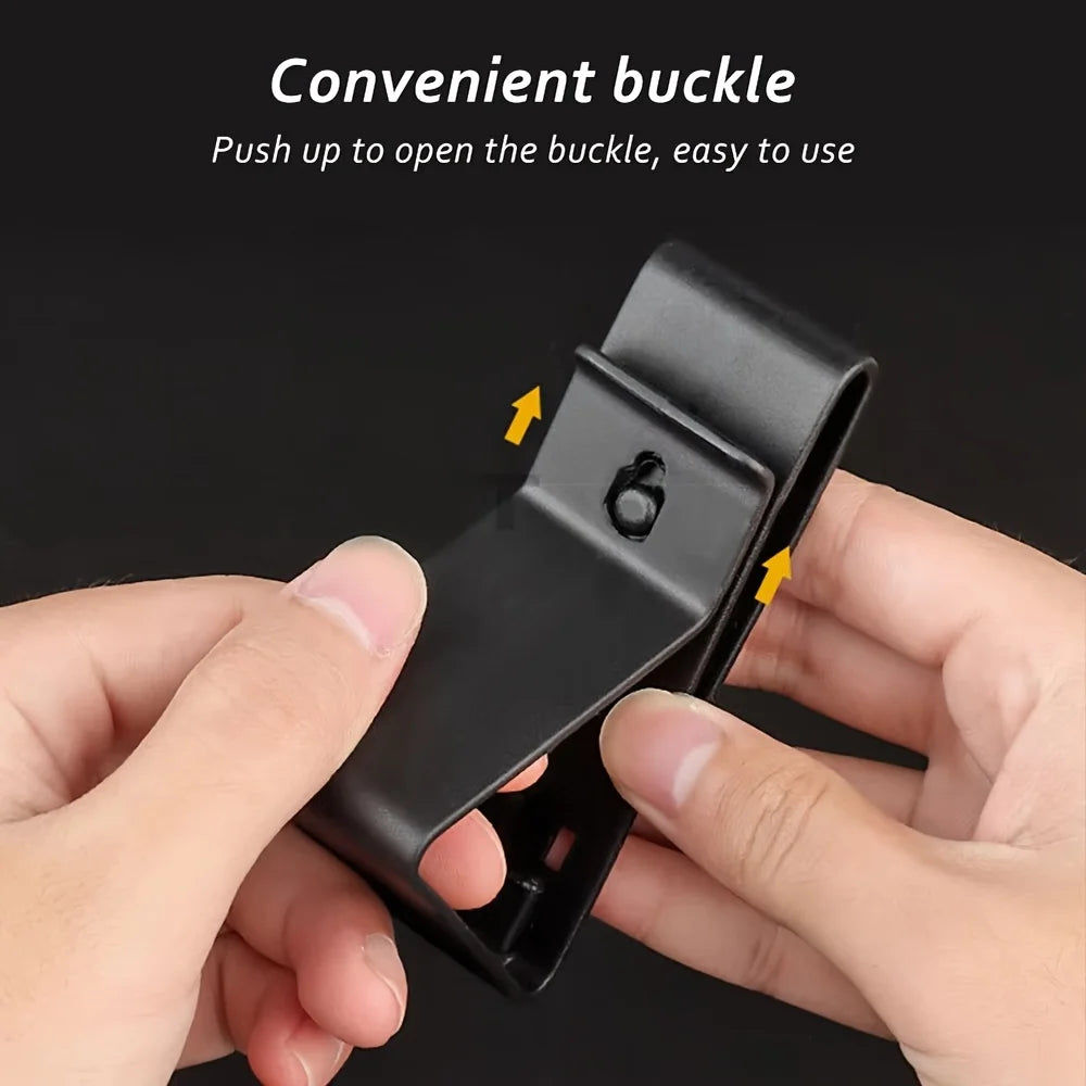 2Pcs Tactical Headset Hanging Hook MOLLE Quick Release Clip Waist Belt Holder Hunting Shooting Military Outdoor Gear Accessories