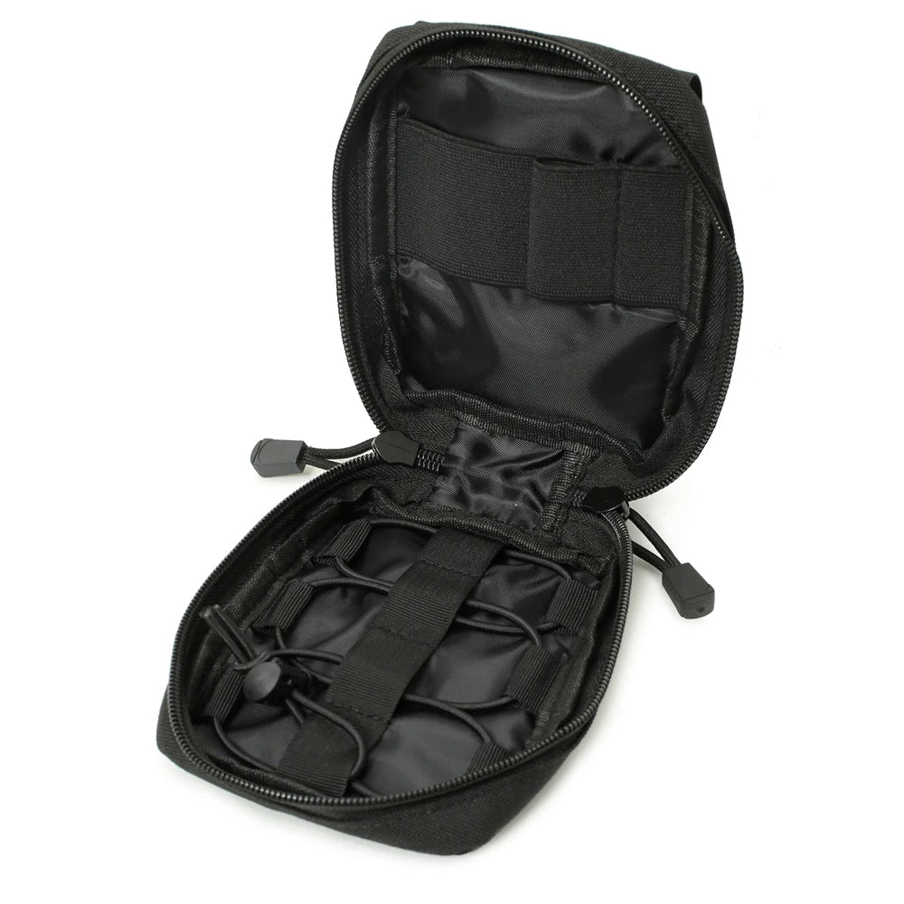 1000D Tactical Medical Bag Outdoor Sports Waterproof EMT Pouch Hunting EDC Molle Waist Holder Emergency Drug Storage Bag