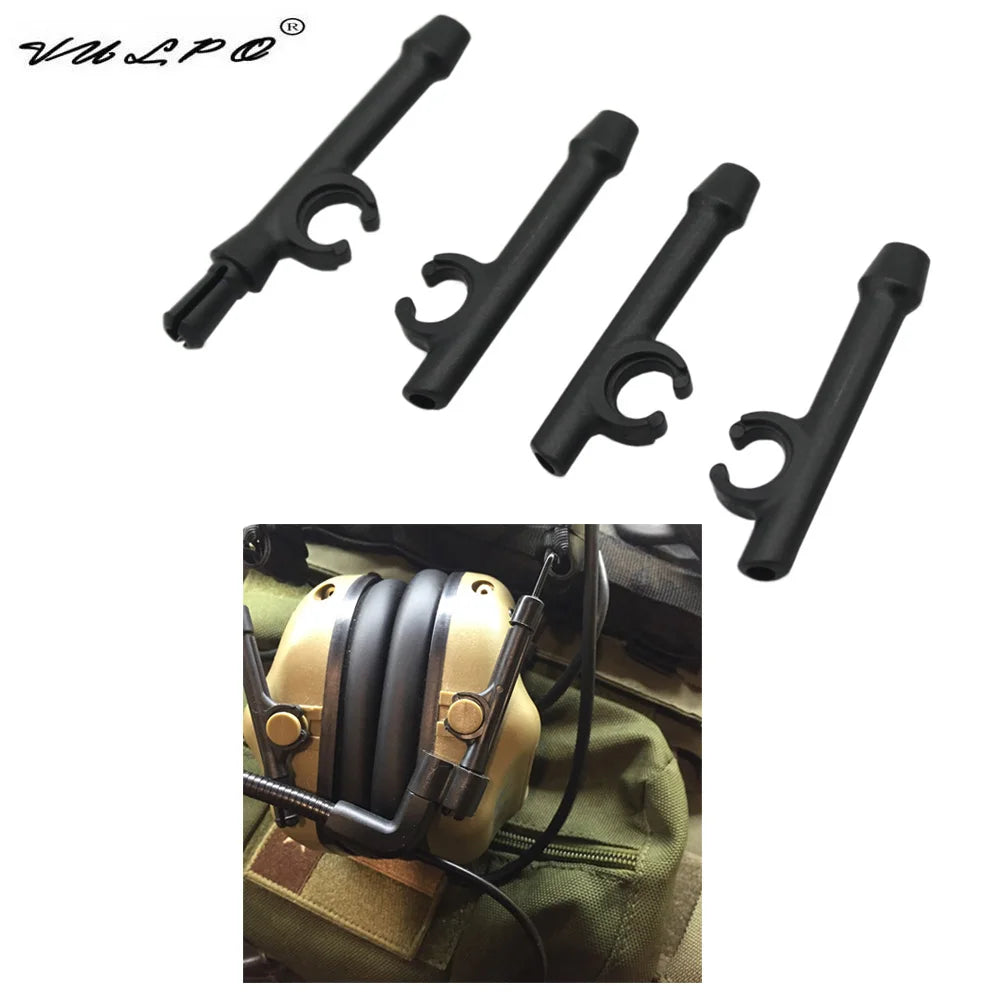 VULPO Tactical Comtac Headset Bracket Replacement Part  Helmet Rail Adapter Accessories