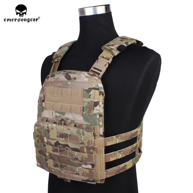 Sport Vest MenCP Lightweight MVS VEST Adjustable Quick Release Airsoft Vest Nylon Hunting Carrier for Outdoor Paintball Training