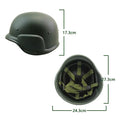 Tactical Game Helmet with Camouflage Cover|Quick-Release Military Style Helmet for Airsoft,CS,Outdoor Simulation&Training Sports