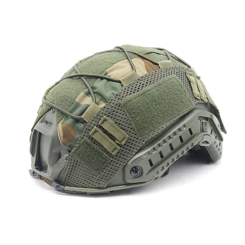 Tactical Helmet Cover Combat Camouflage Helmet Covers Hunting Wargame Helmets Accessories Cover Cloth for FAST PJ / MH  Helmet