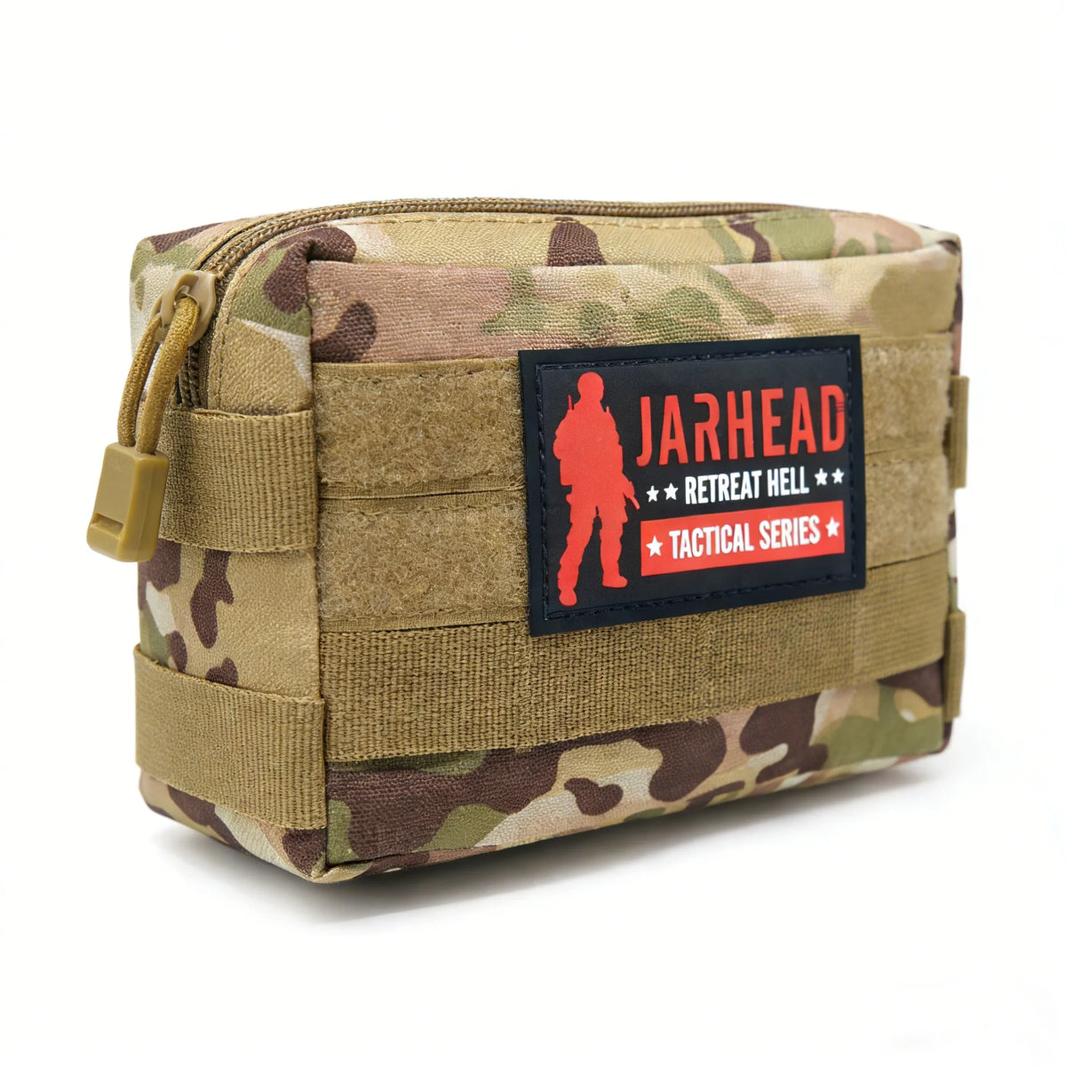 Tactical EDC Pouch Tool Storage Kit Molle Waist Bag Medical Outdoor First Aid Bag Hiking Hunting Accessories Bag With PVC Patche