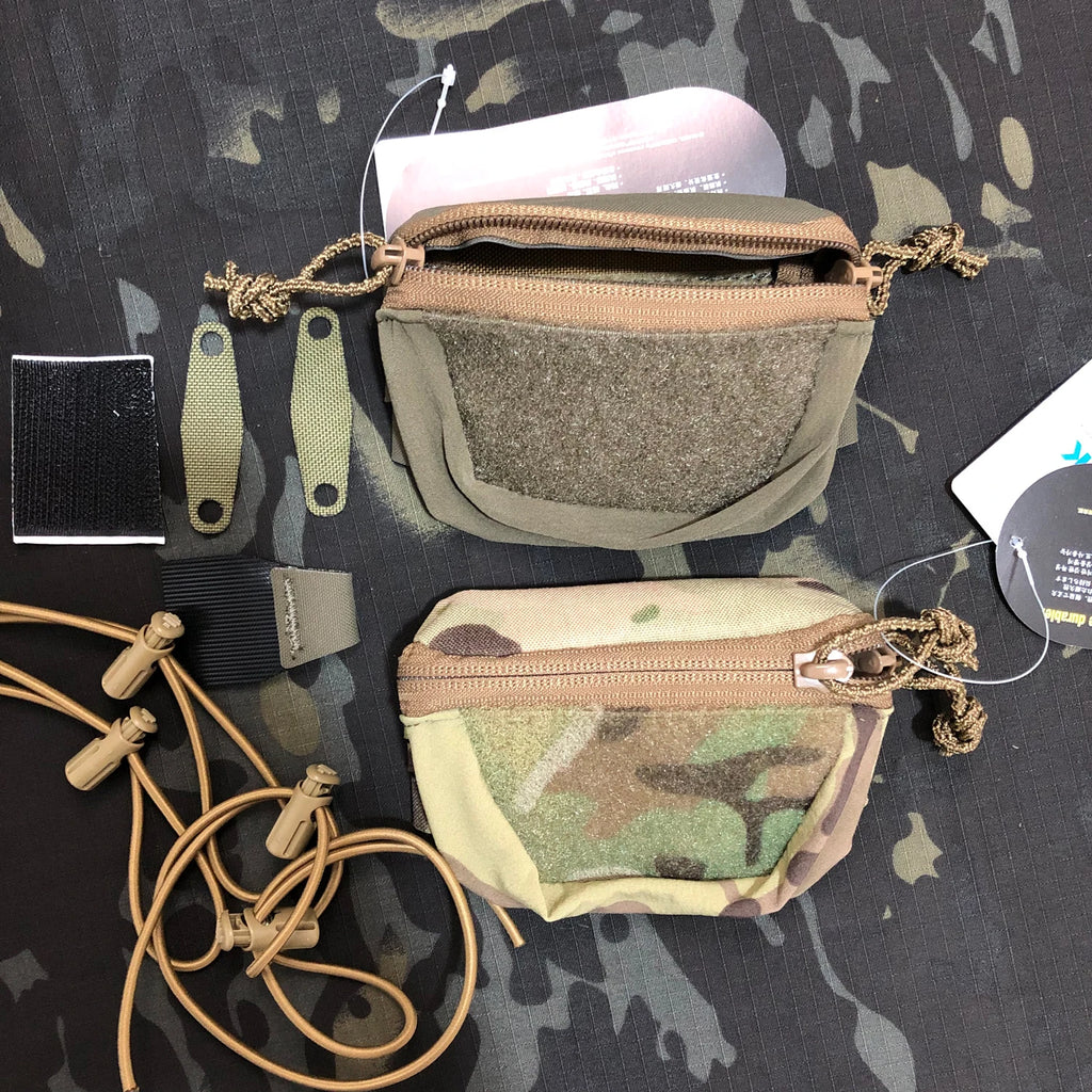 Tactical Helmet Pouch Night Vision Battery Box Storage Bag Rear Counterweight Pouch Airsoft Helmet Portable bag Accessories Gear