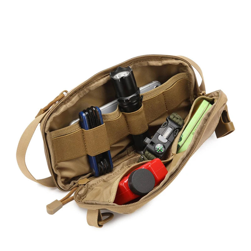 Sport Chest Bag for Men Waterproof Shoulder Sling Pack for Outdoor Hiking Camping Hunting Trekking Travelling