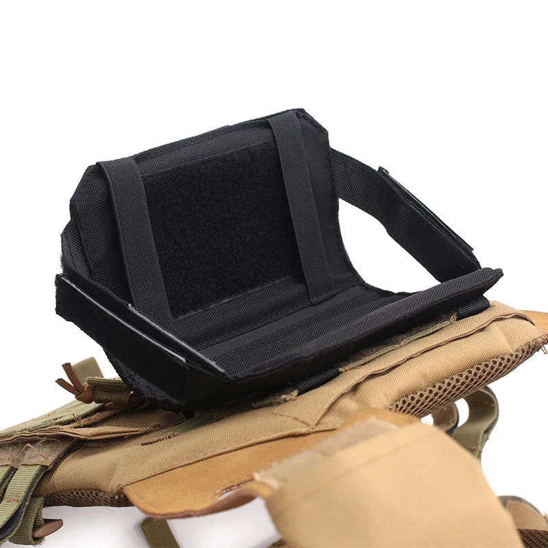 MOLLE Hunting Admin Map Pouch Phone Holder Outdoor Vest Plate Carrier Front Panel Belt Pack Hunting Accessories Utility EDC Bag
