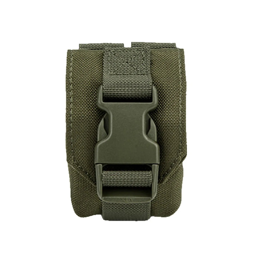 Tactical Molle Grenada Pouch Single Frag Grenade Pouch with Hook and Loop Design Magazine Pouch